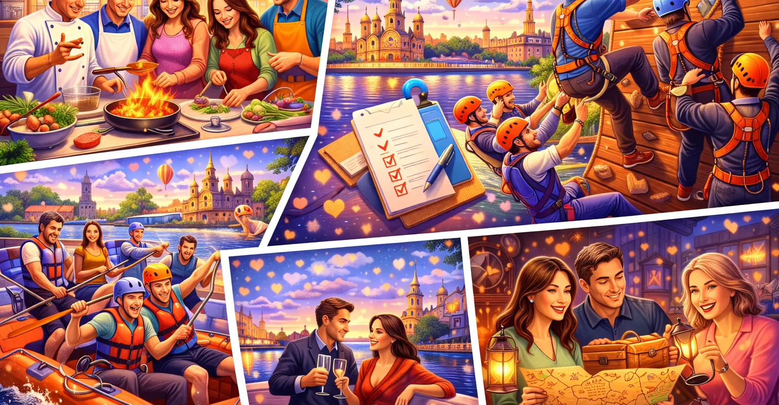 Тимбилдинг в СПб: форматы, идеи и как выбрать активность для команды