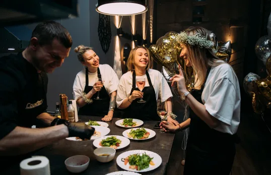 Так проходят Девичники в Cookforia. Фото 4