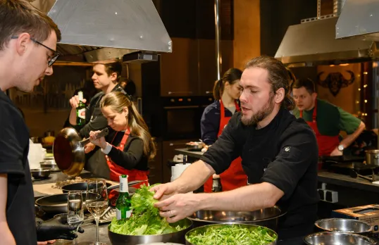 Так проходят Корпоративы в Cookforia. Фото 7