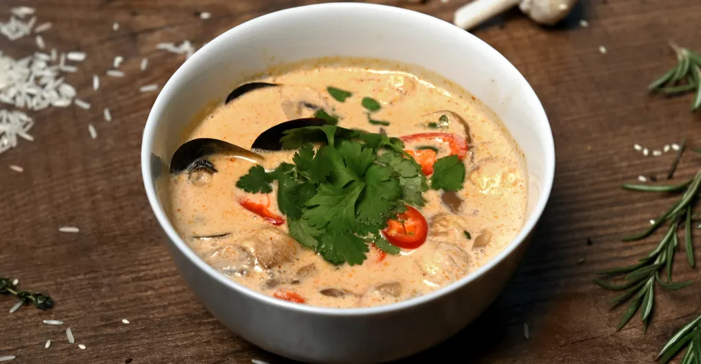 Знаменитая Тайская кухня с оригинальной рецептурой, взрыв вкусов в одном меню!